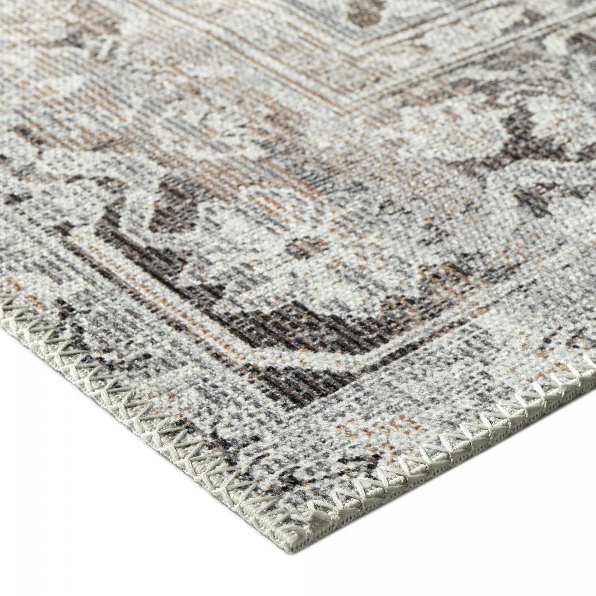 Tapis orient tissé en coton motif classique HIJA