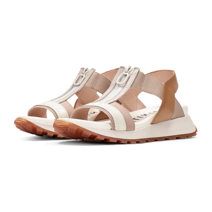 Sandalia Sport Maui Piedra crema desert 3 cm
