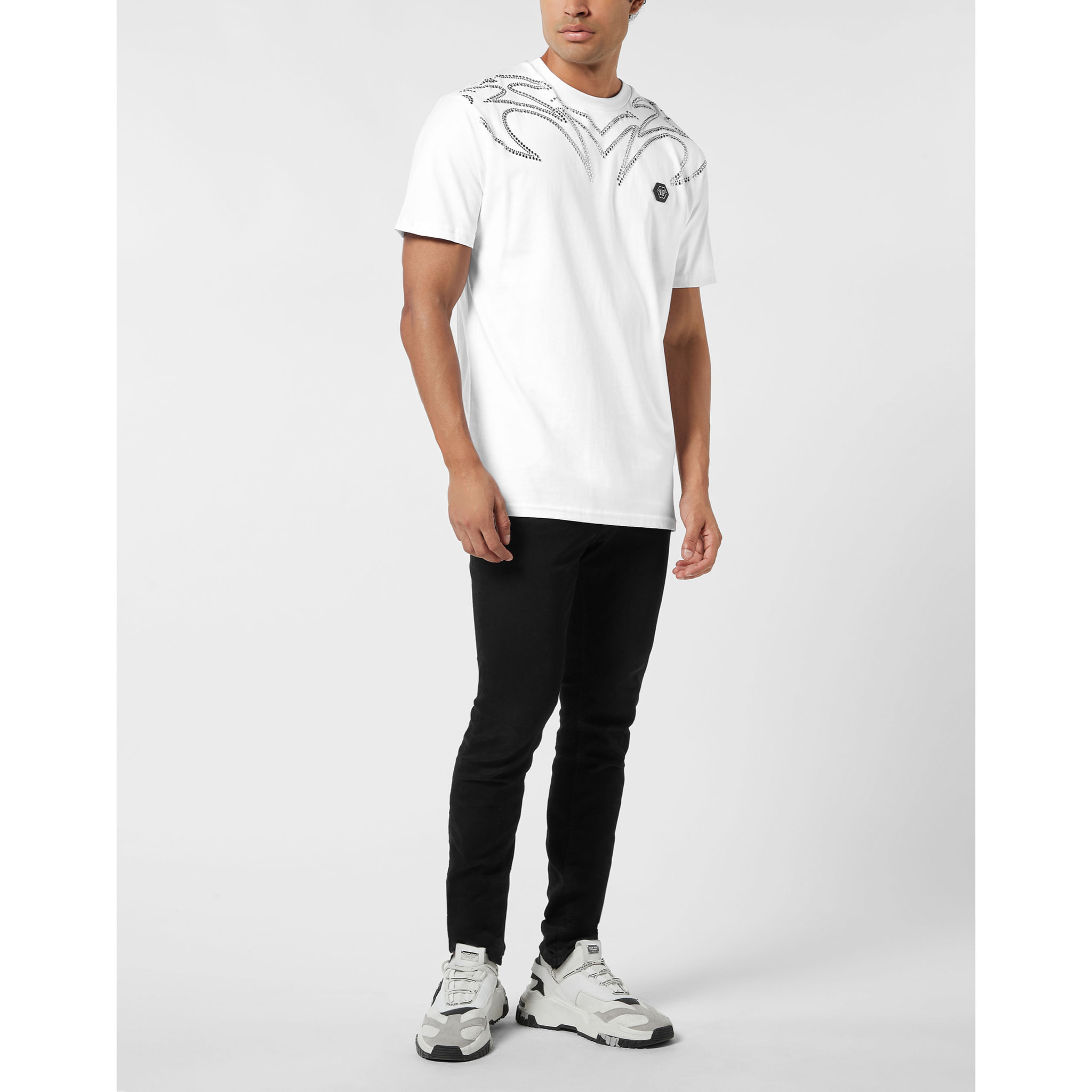 PHILIPP PLEIN Camiseta Cuello Redondo Ss