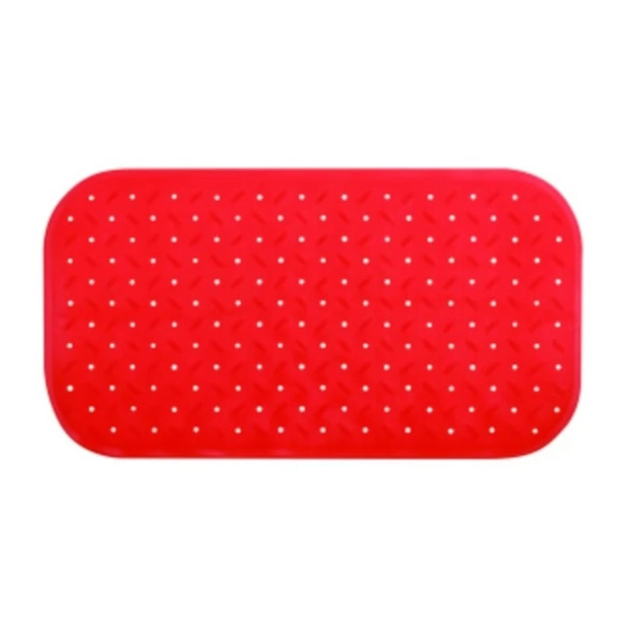 Tapis Fond de baignoire antidérapant Caoutchouc CLASS Rouge MSV
