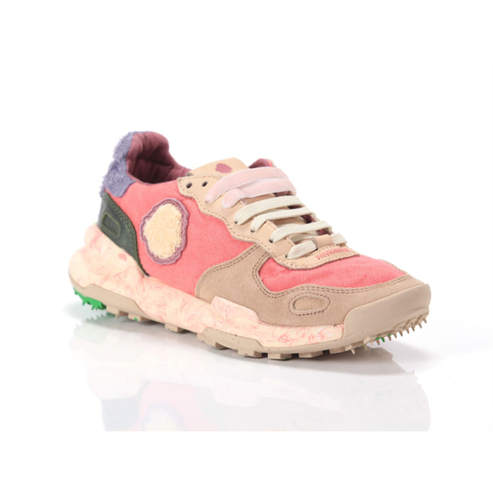 Sneakers Satorisan Chacrona Linen Blush Pink Viola