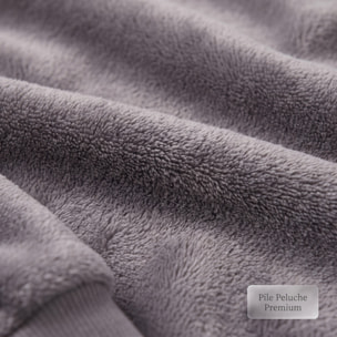 Felpa coperta in poliestere - Grigio