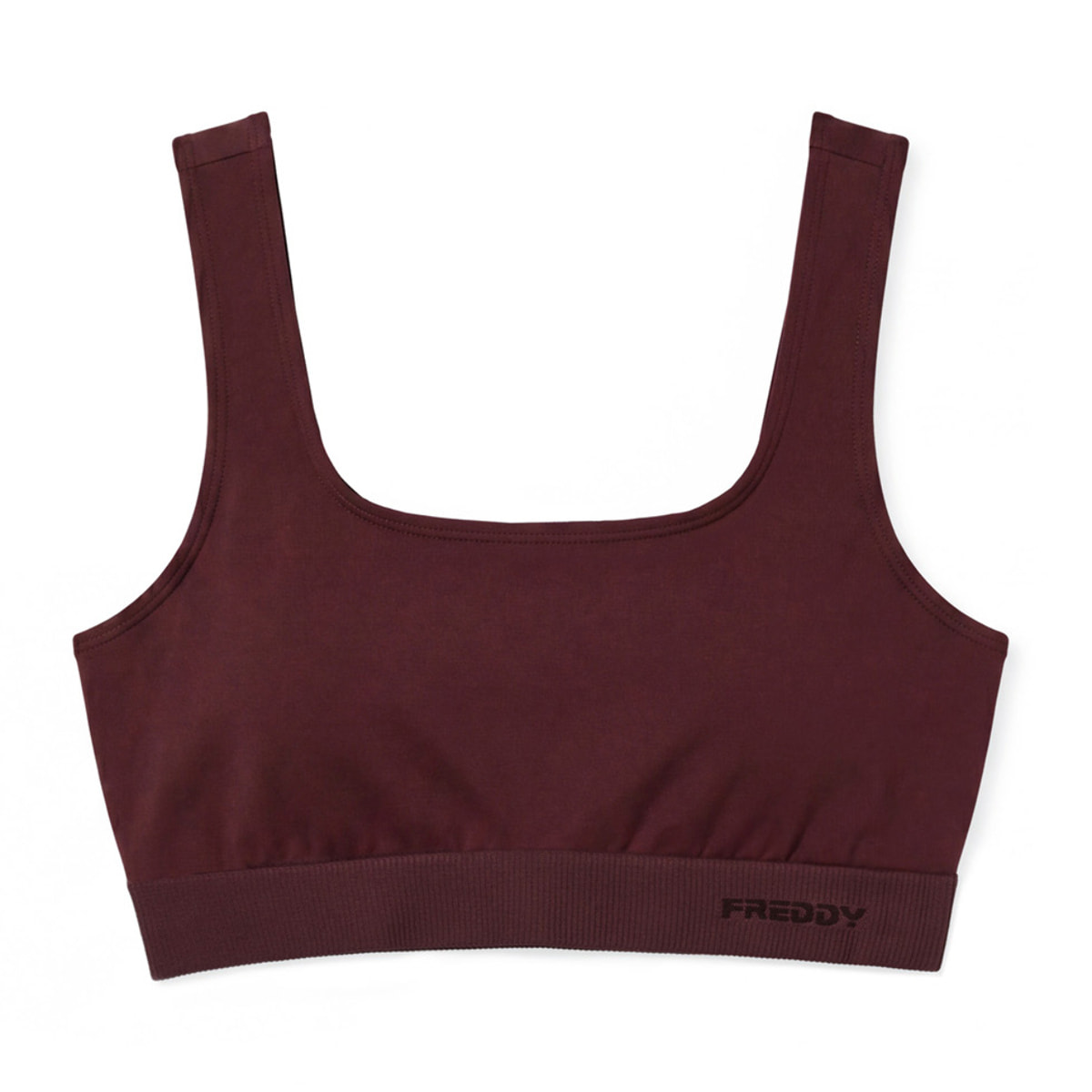 Top Sportivo Seamless con Fascia Sottoseno in costina