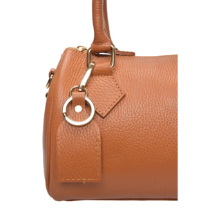 Borsa a mano Anna Luchini Cammello