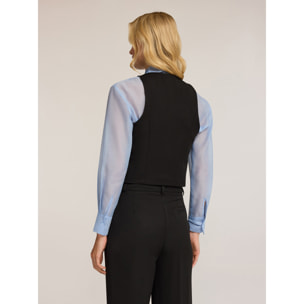 Motivi - Gilet sartoriale in poliviscosa - Nero