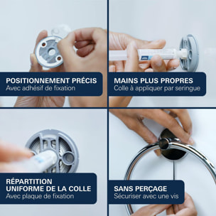 Porte-balai de WC - Hard Graphite brossé