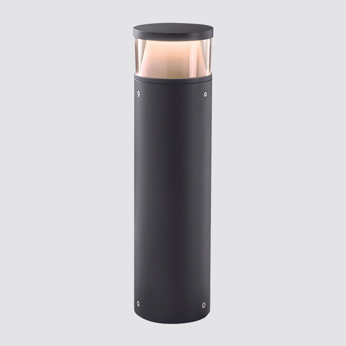 LEDS C4 Baliza Ip66 Dan Led 8.9.,W Sw 3000-4000K On-Off Gris Urbano 439Lm