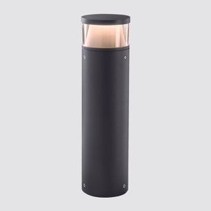 LEDS C4 Baliza Ip66 Dan Led 8.9.,W Sw 3000-4000K On-Off Gris Urbano 439Lm