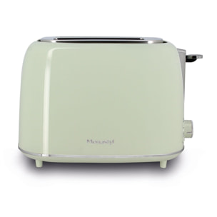 Grille pain 2 tranches celadon RETRO