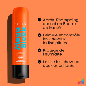 Mega Sleek - Après-Shampoing Anti-Frisottis