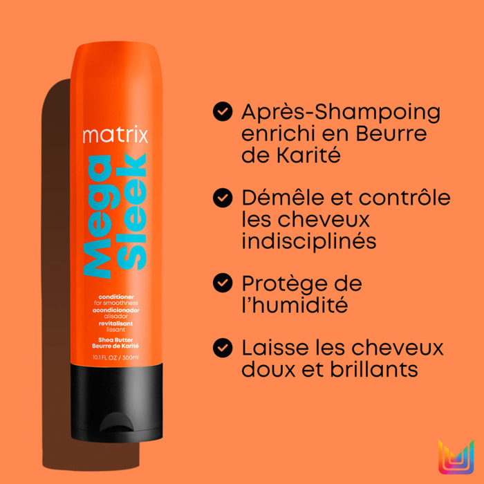 Mega Sleek - Après-Shampoing Anti-Frisottis