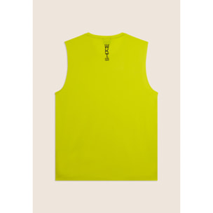 T-shirt senza maniche in tessuto quick dry