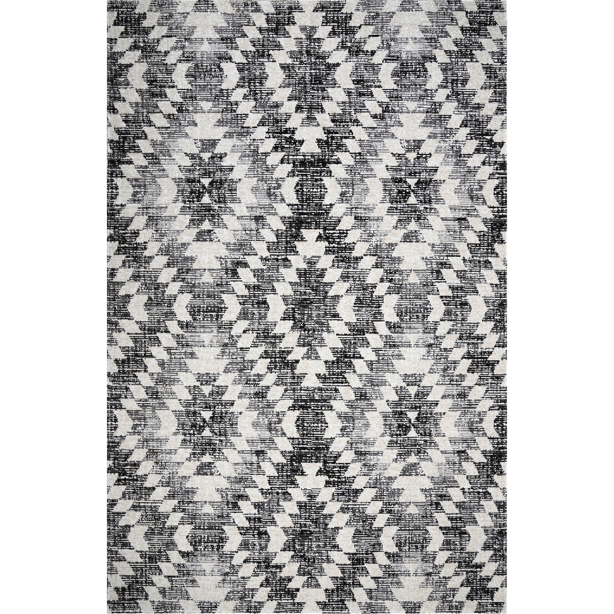 Tapis extérieur tissé kilim rectangle HIDU