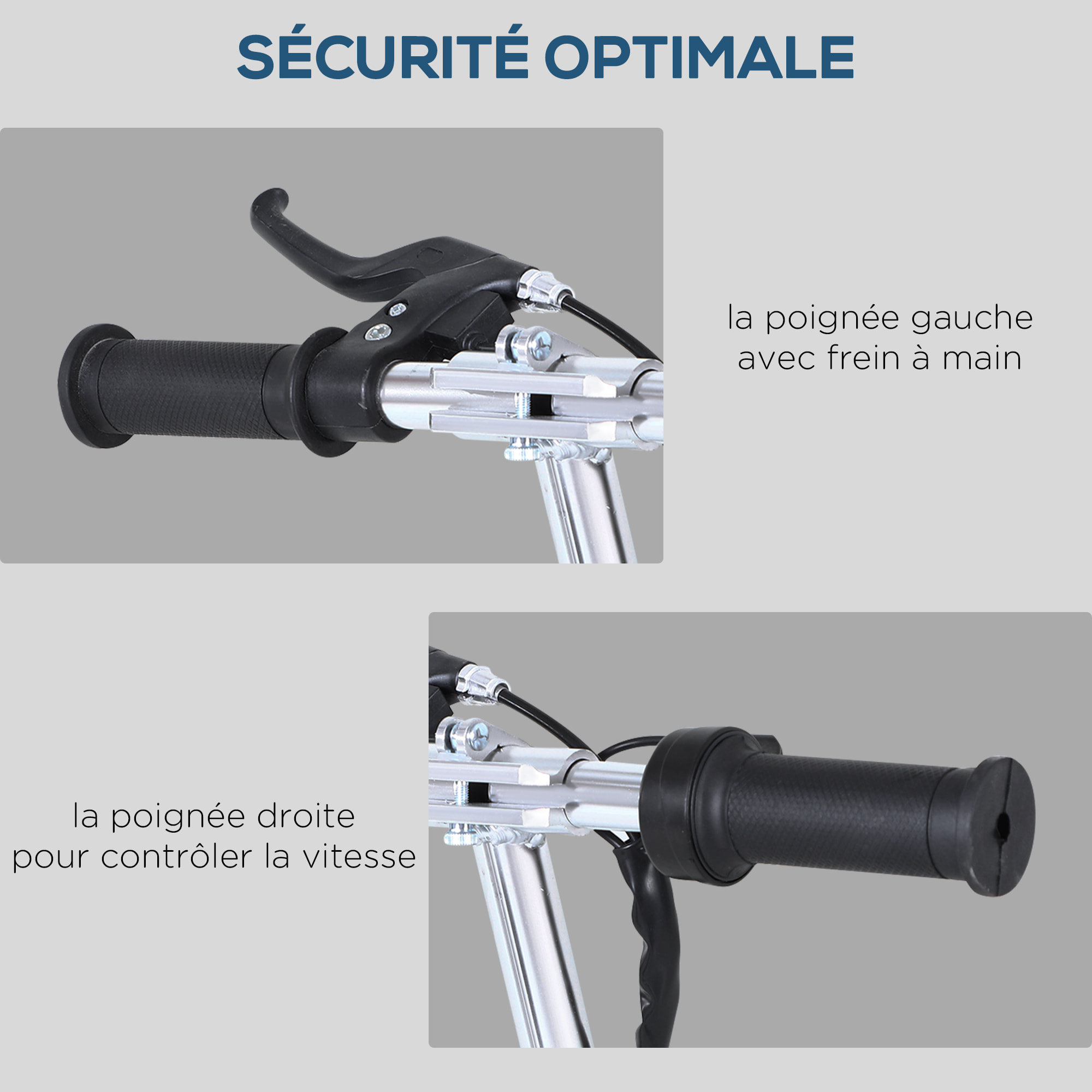 Trottinette électrique 120 W pliable pour enfant de 7 à 12 ans hauteur guidon et selle réglable 10 Km/h max. rose