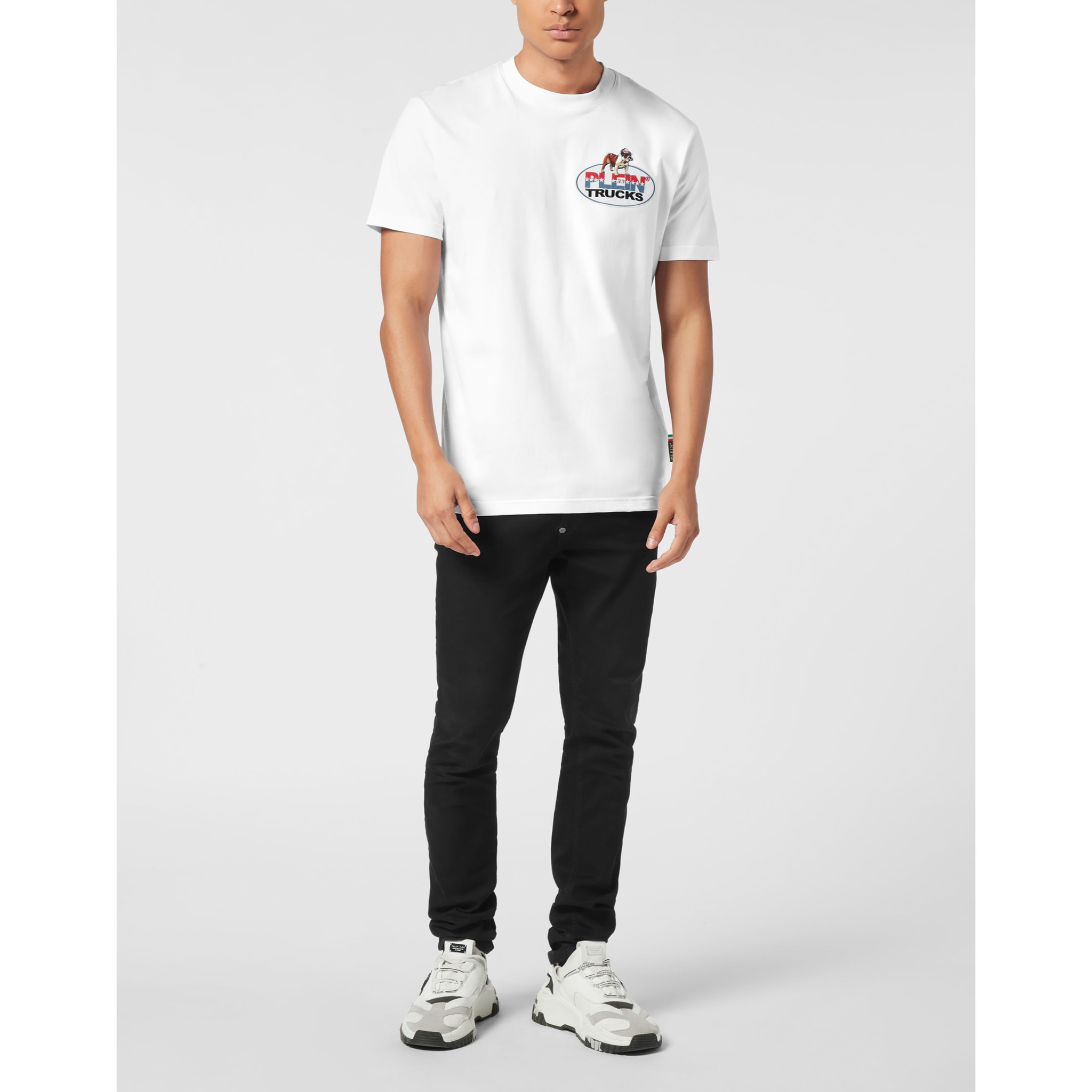 PHILIPP PLEIN T-shirt girocollo a maniche corte Bulldog