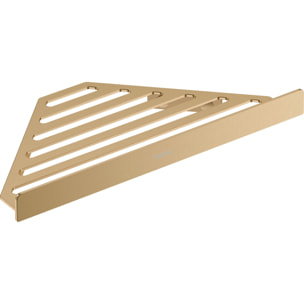 Tablette d'angle AddStoris Q, Bronze brossé