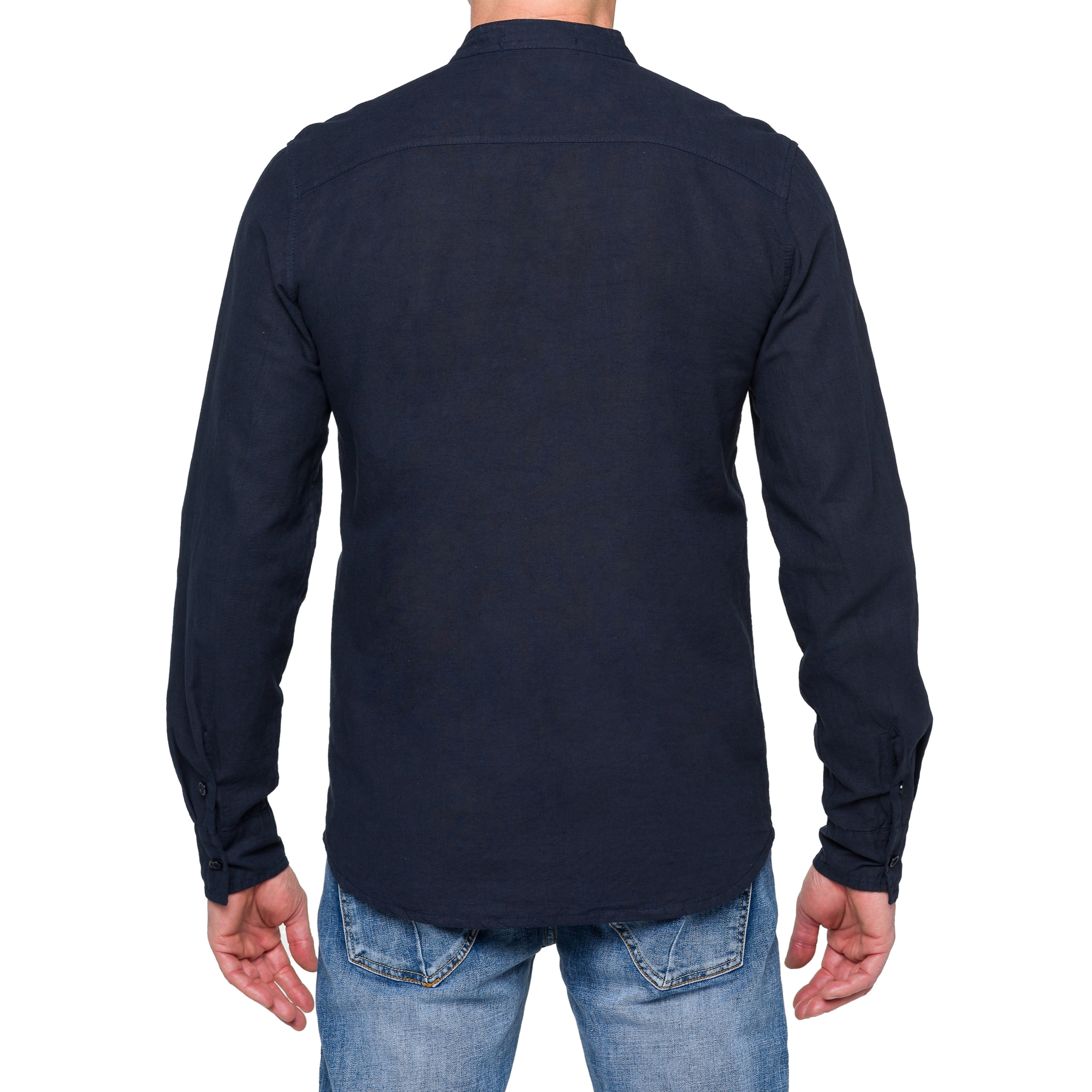 Camicia in lino Hot Buttered Tongareva Blu