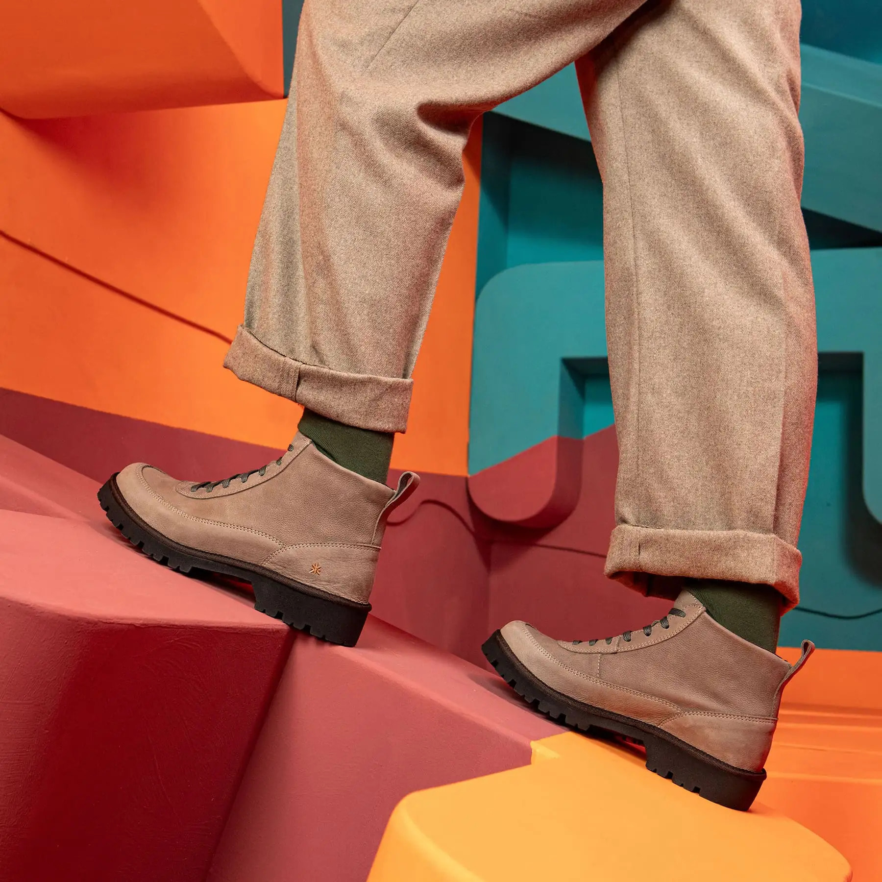 Botines 1485 NOBUCK CUERO / DENVER color Cuero