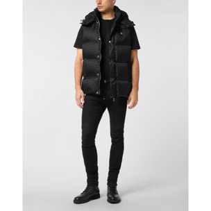 PHILIPP PLEIN Chaqueta de plumón Chaleco MONOGRAM