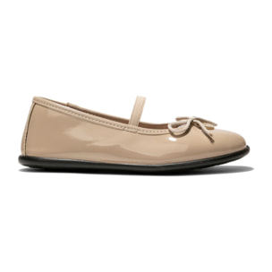 Ballerine beige con fiocco