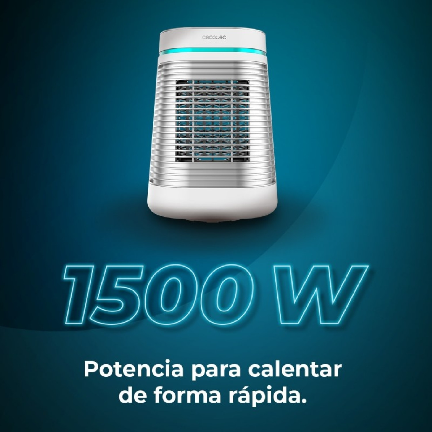 Calefactor cerámico ReadyWarm 1550 Max Ceramic Rotate de sobremesa con 1500 W, o