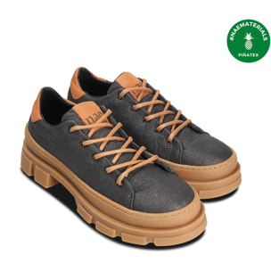 Thyme Black deportivo vegano casual zapatilla