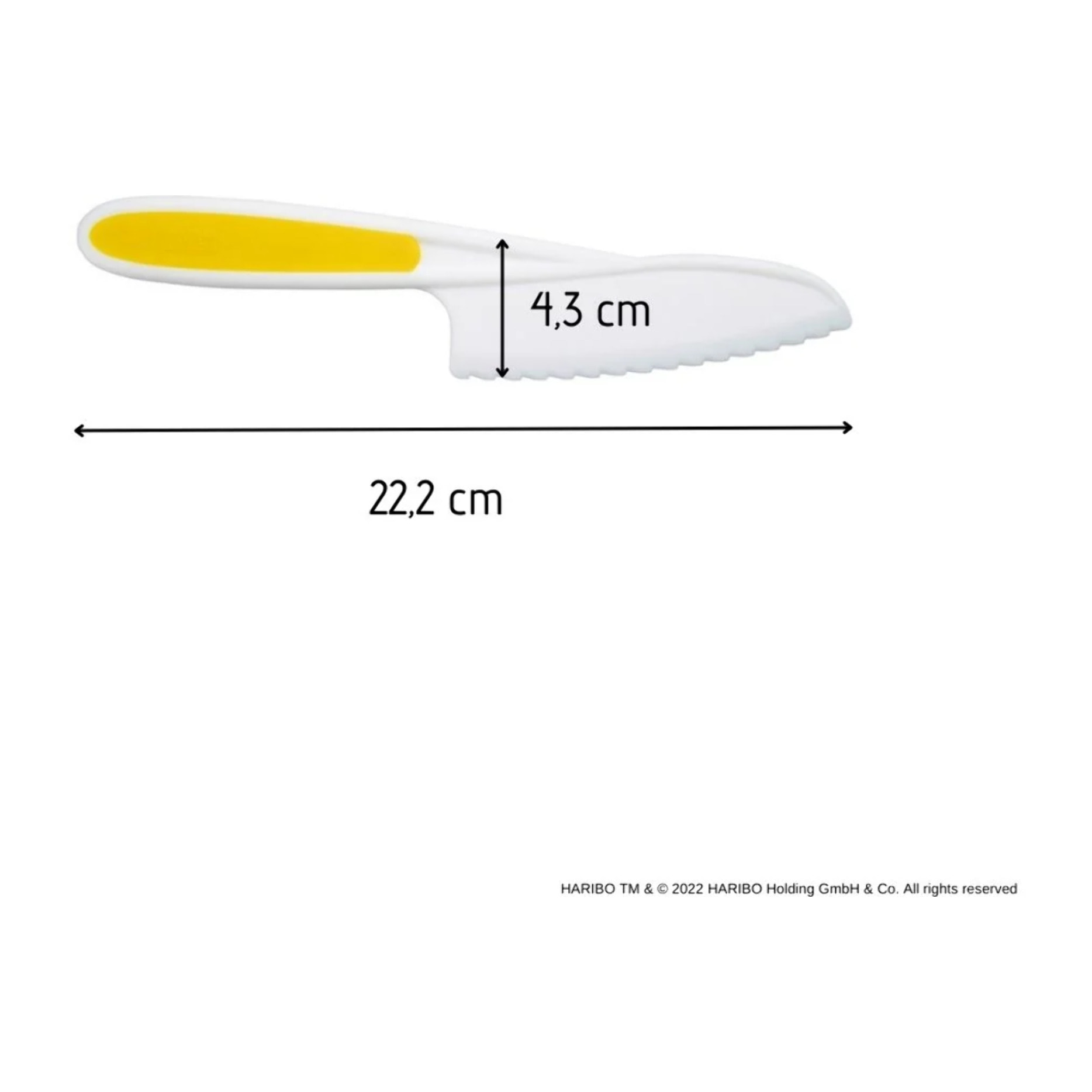 Couteau de cuisine pour enfant en plastique 22,2 cm Zenker Haribo