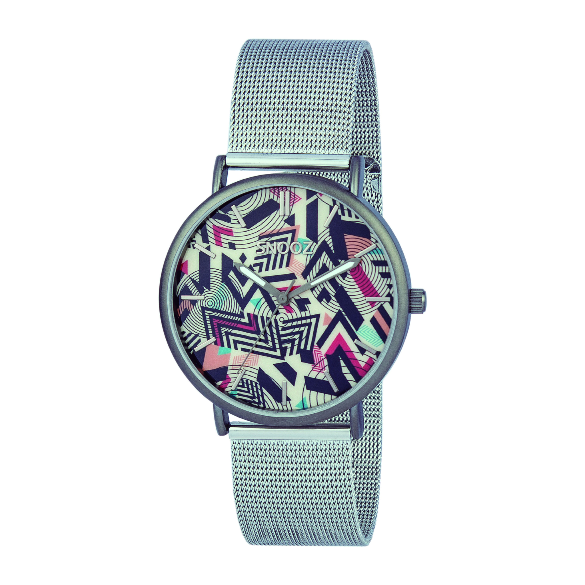 Reloj Snooz SAA1042-81 Unisex Analogico Cuarzo con Correa de Acero