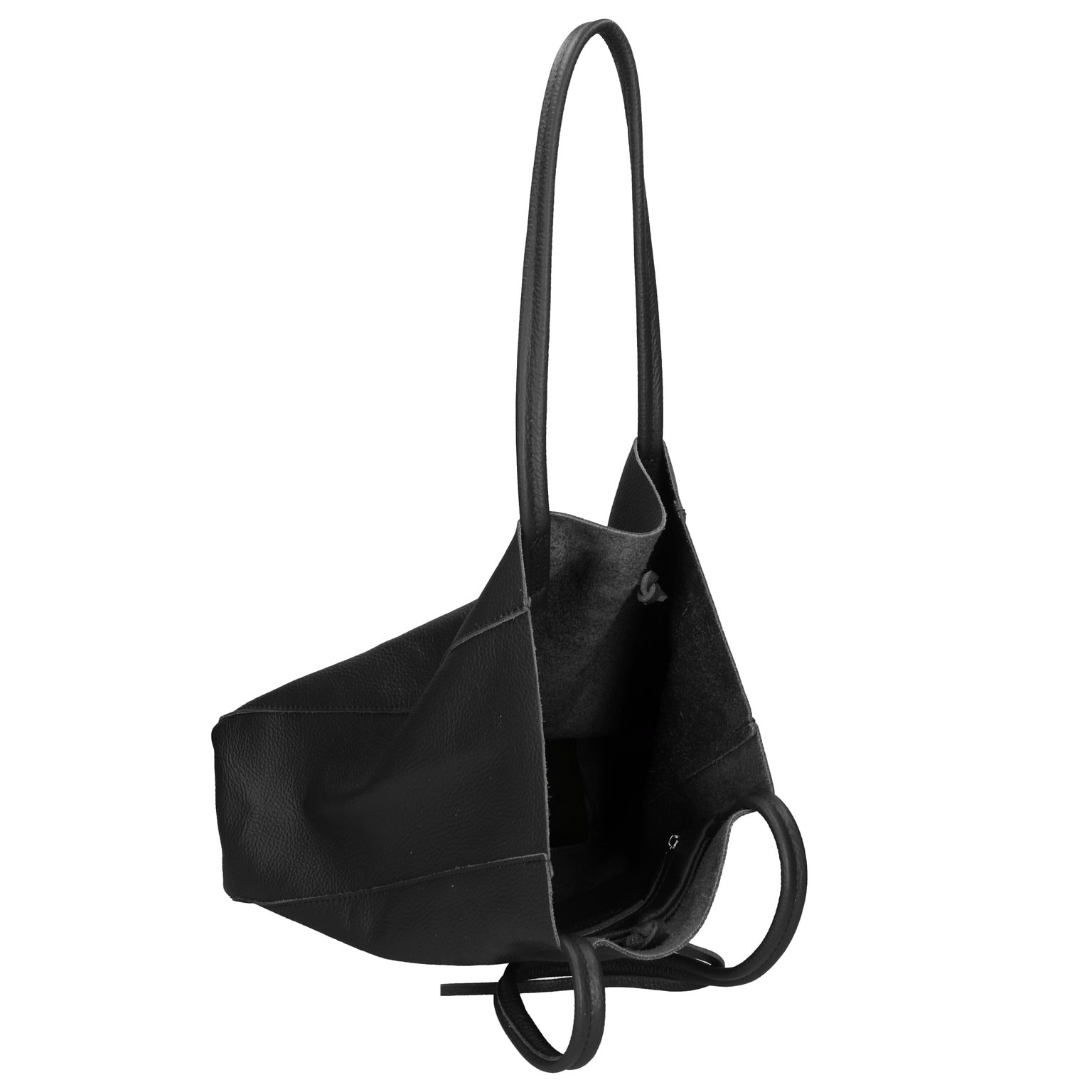 Borsa a mano da donna - Modello Valentina - 100% pelle - 37.0 x 40.0 x 12.5 cm