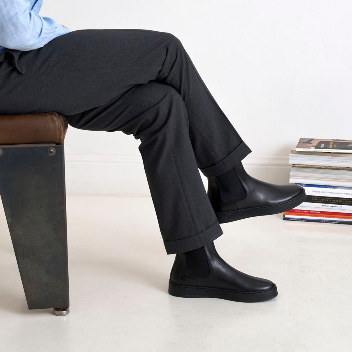 Stivaletto British Passport Nero