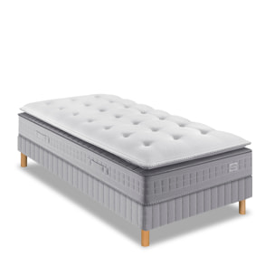Ensemble EXTENSION matelas H29 Hybride, ferme, sommier