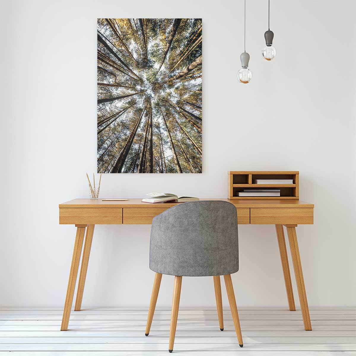 Tableau perspective des cîmes Tableau plexiglas