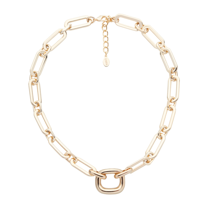Collana U.S. Polo Assn. In metallo dorato catena semplice