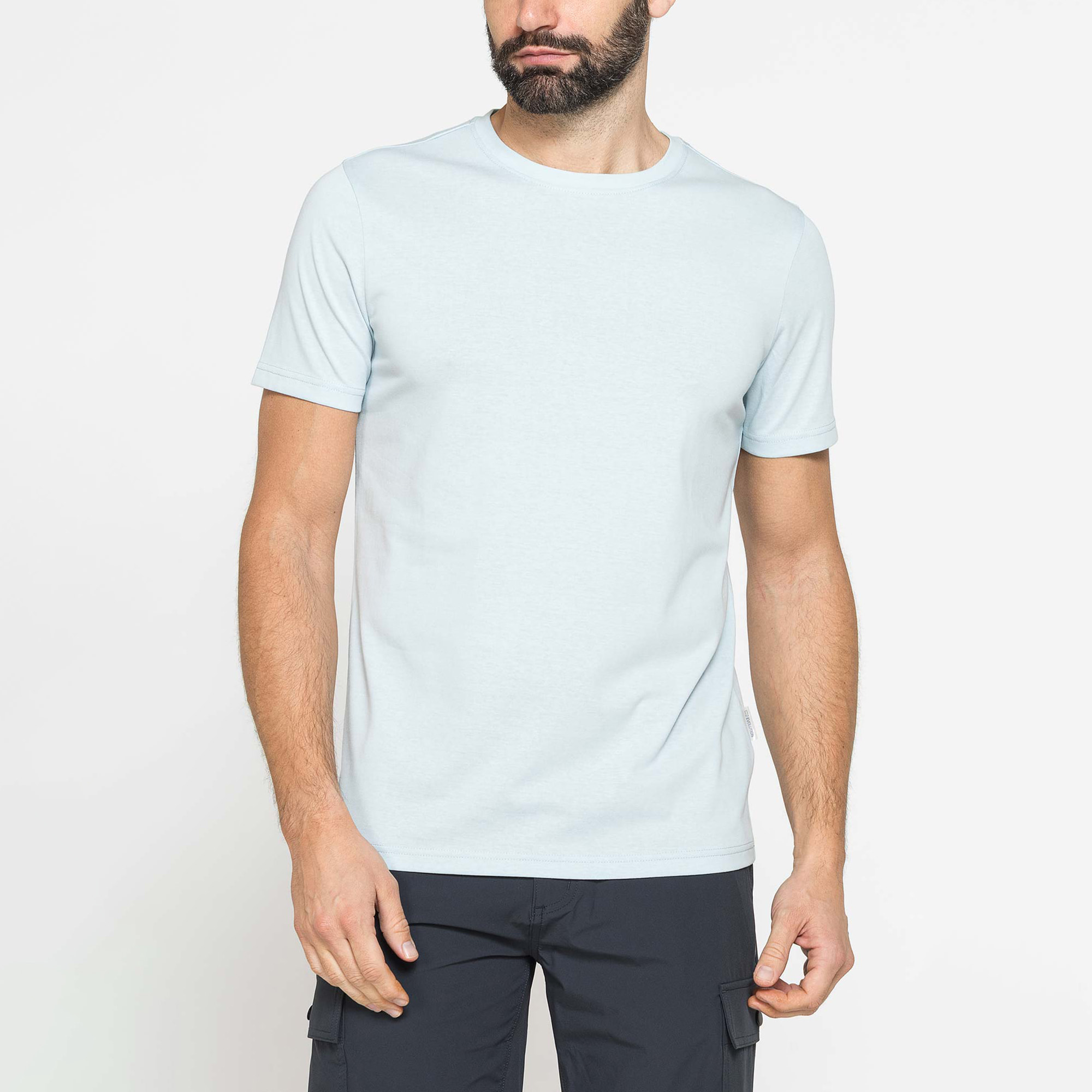 T-SHIRT IN TESSUTO ELASTICIZZATO NO STIRO