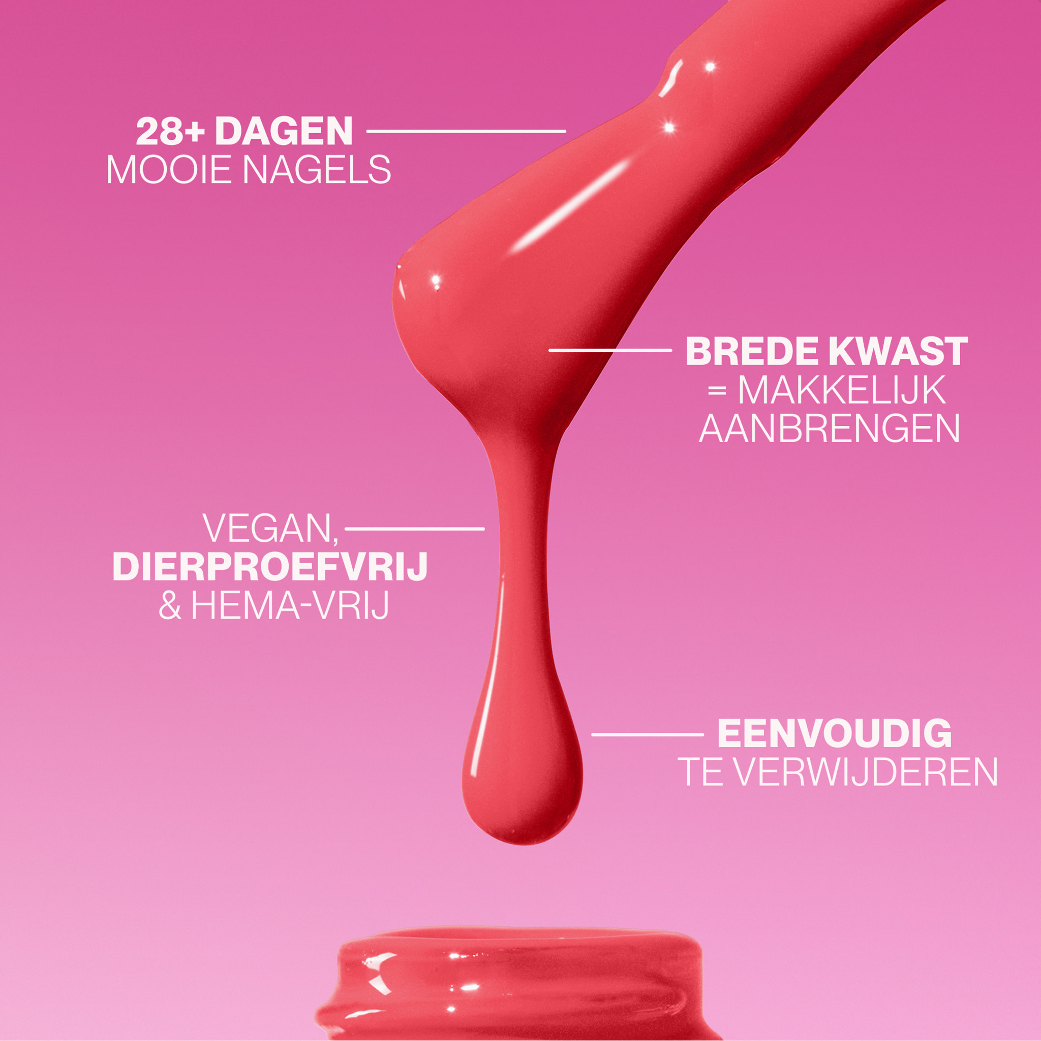 Vernis semi-permanent - 156 Tropical - 15 ml