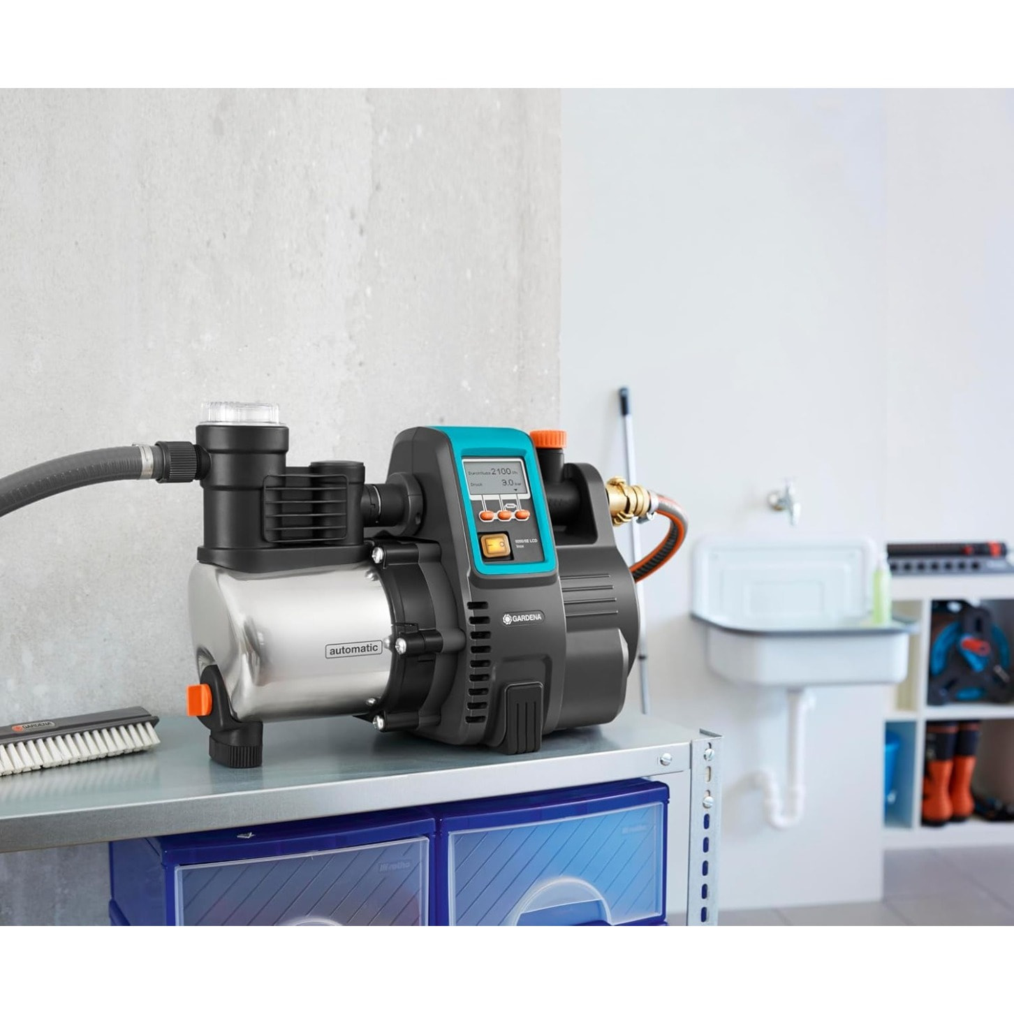 Pompe automatique maison & jardin 6000/6E LCD - GARDENA - 1760-20