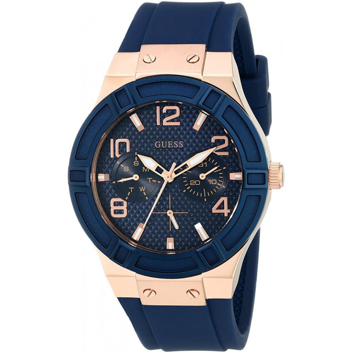 Reloj Guess W0571L1 Mujer Analogico Cuarzo con Correa de Silicona