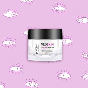 Crème de croissance epidermique medskin, tous type de peau - anti-âge - 50 ml