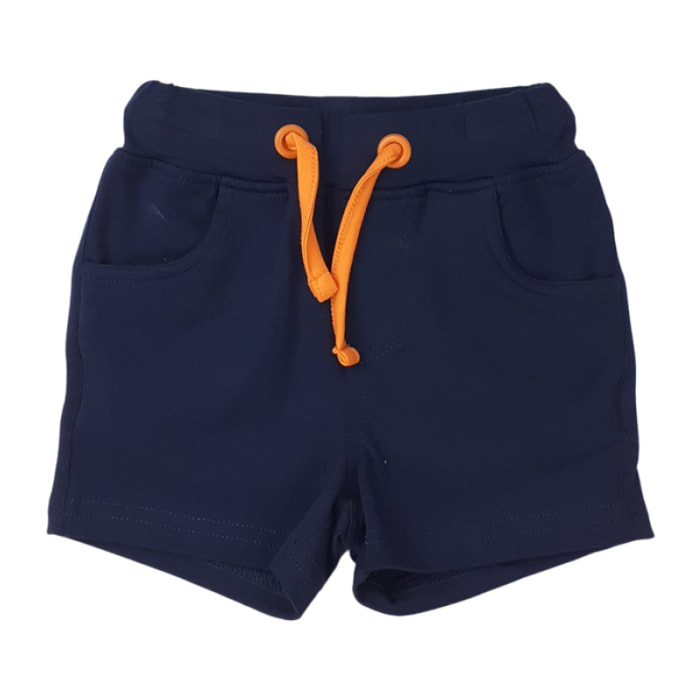 SHORT JERSEY BLU TUTTO ELASTICO