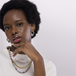 Collar Lux by Lux acabado oro 18k