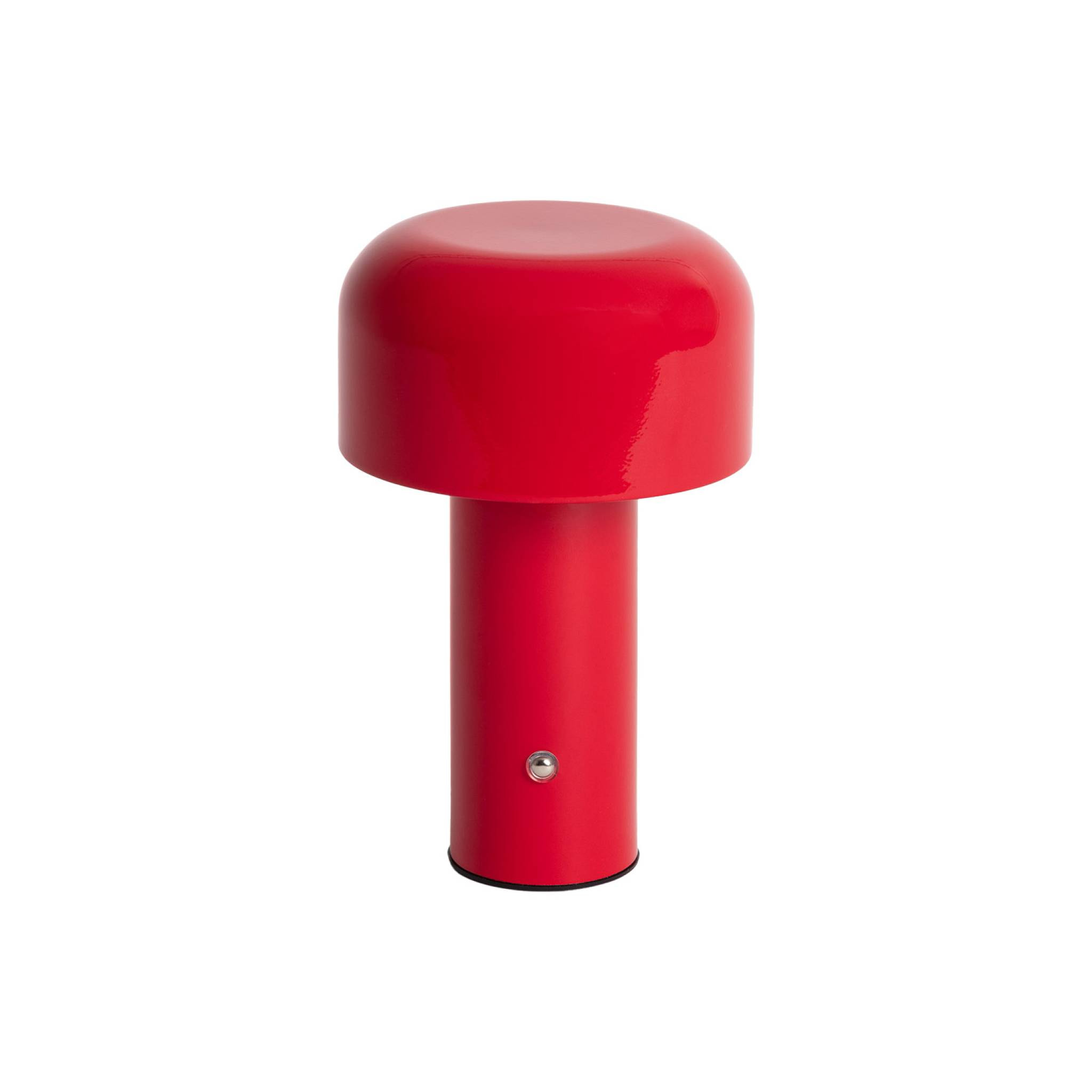 Lampe à poser LED sans fil rechargeable Victor rouge Ø 13cm