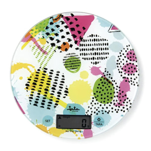 Báscula de cocina JATA HBAL7240 hasta 5 kg. Alta precisión. Función de tara. Visor LCD