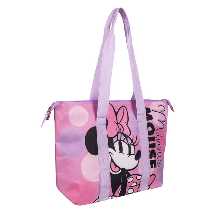 Bolsa de playa minnie rosa