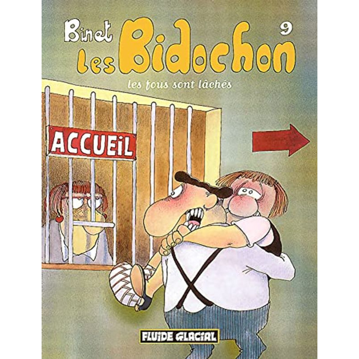 Binet | Les Bidochon, tome 9 : Les fous sont lâchés | Livre d'occasion