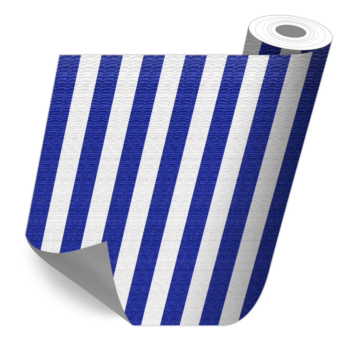 Stickers adhesivos de CERAMIKO - Rayas Navy Blue 65x100