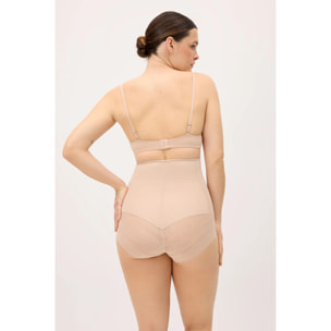 Slip vita alta adattabile Beige