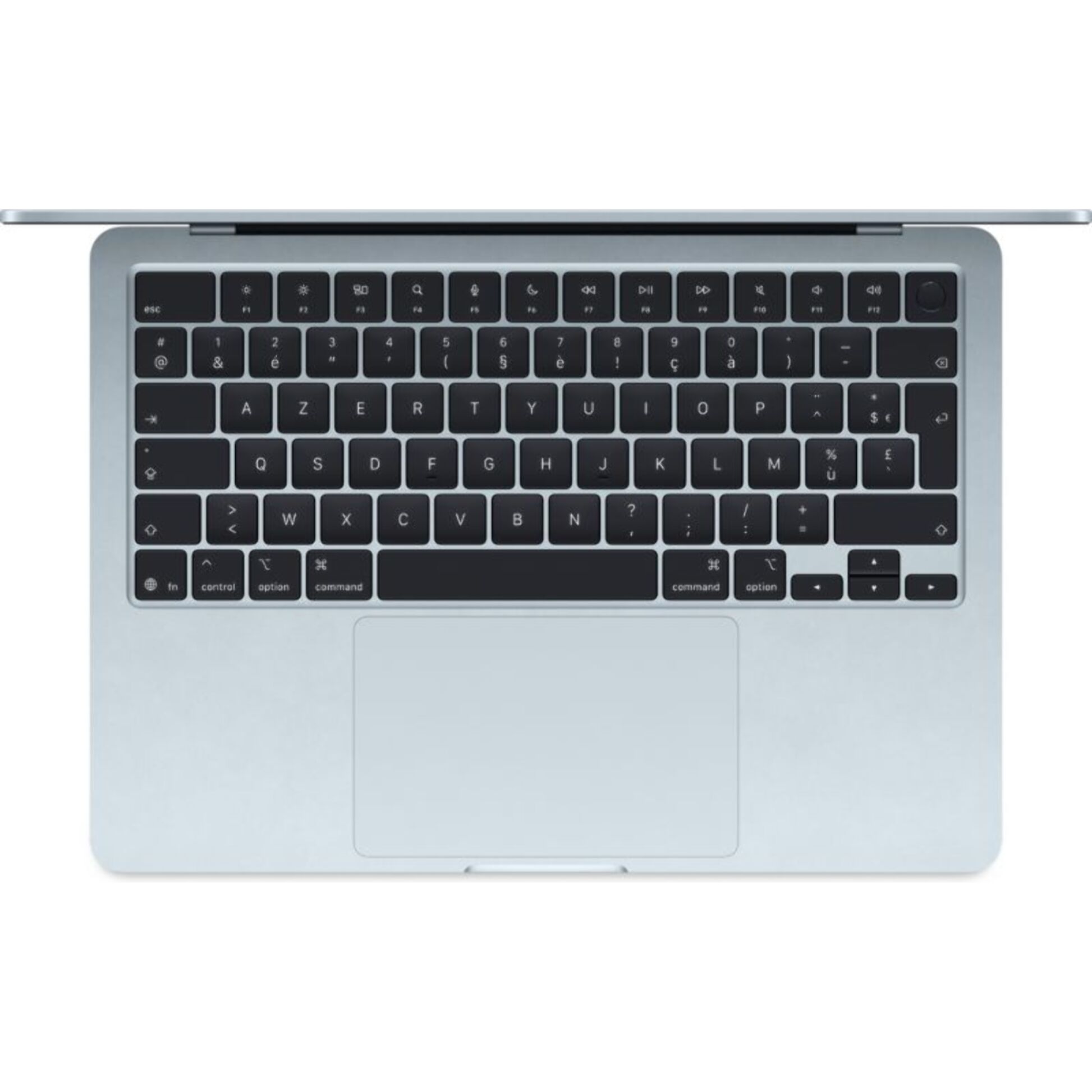 Ordinateur Apple MACBOOK Air 13" Puce M5 CPU 10 / GPU 10 coeurs Mémoire RAM 24Go Stockage 1To SSD Bleu ciel
