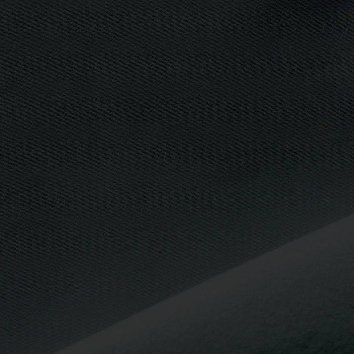 Tissu doublure occultante et thermique doublée polaire - Noir