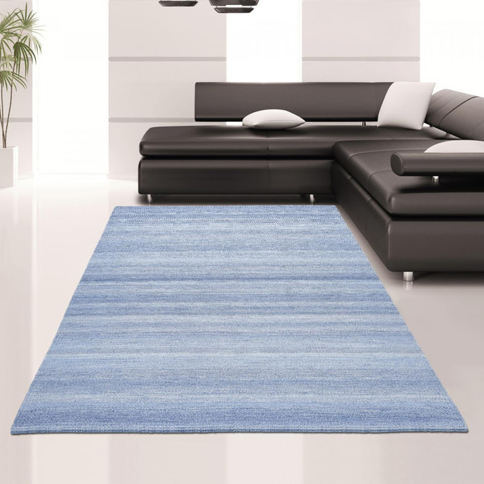 Tapis kilim tissé motif faux uni FORU