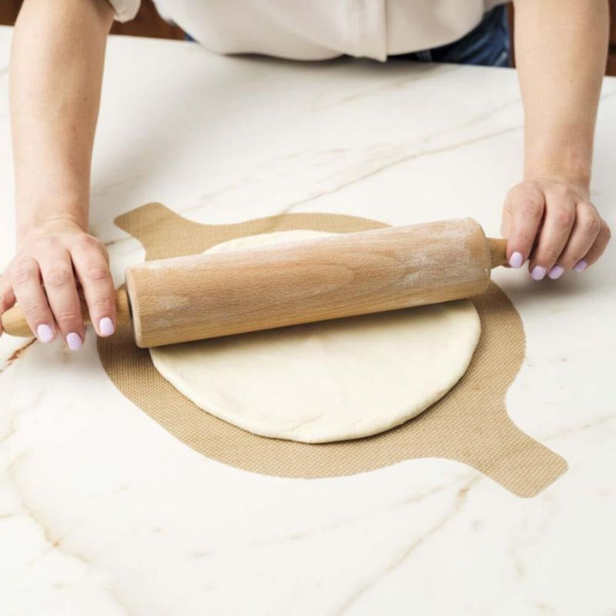 ACCESSOIRE NOSTIK LEVE PIZZA D29CM SILICONE